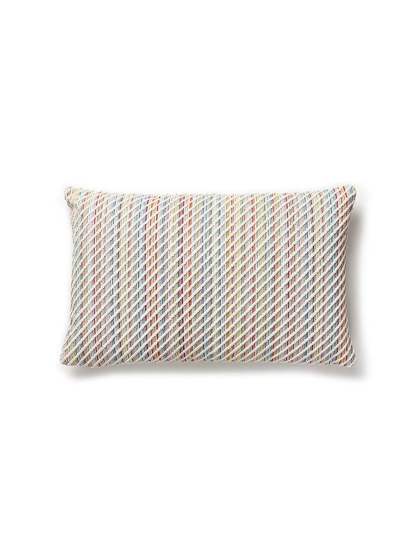 Prisma Velvet Lumbar Pillow, Color Wheel - BlueJay Avenue