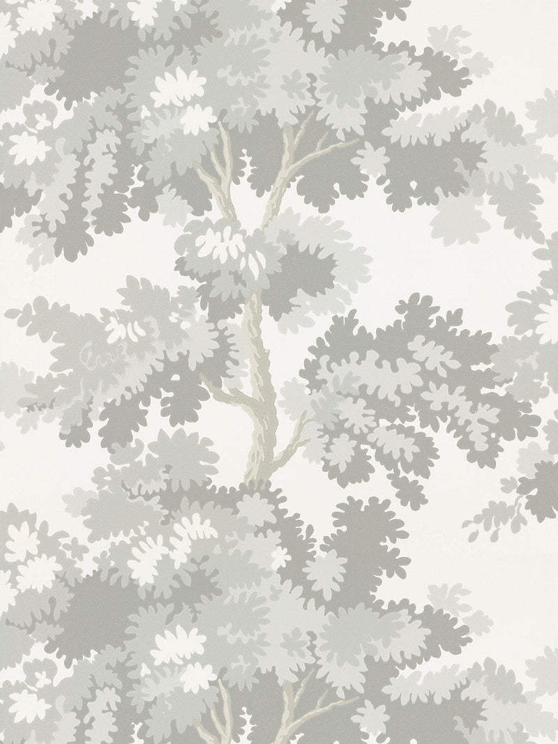 Raphael Printed Wall Covering, Gray - BlueJay Avenue