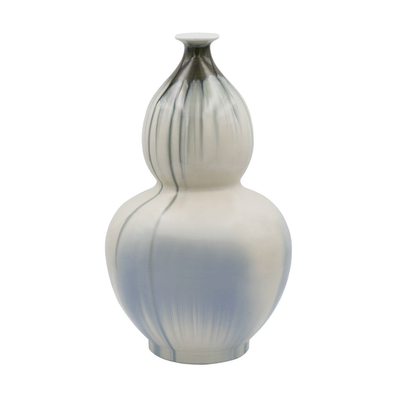 Reaction Glazed Gourd Vase - BlueJay Avenue