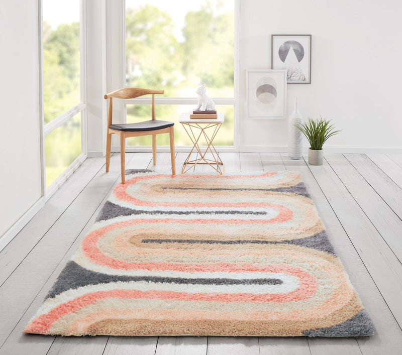 Rerto Indoor Area Rug, Pastel - BlueJay Avenue