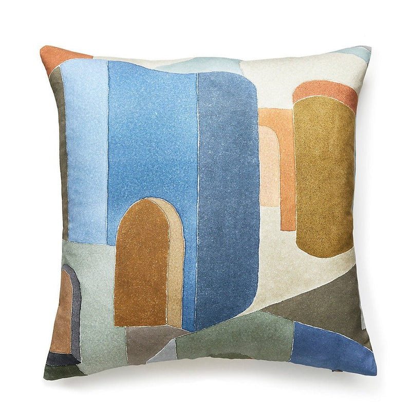 Riad Cotton Print Pillow - BlueJay Avenue