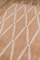 River Orange Indoor Outdoor Area Rug - BlueJay Avenue