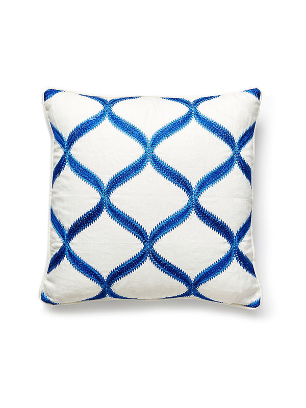 Rondure Embroidery Pillow - BlueJay Avenue