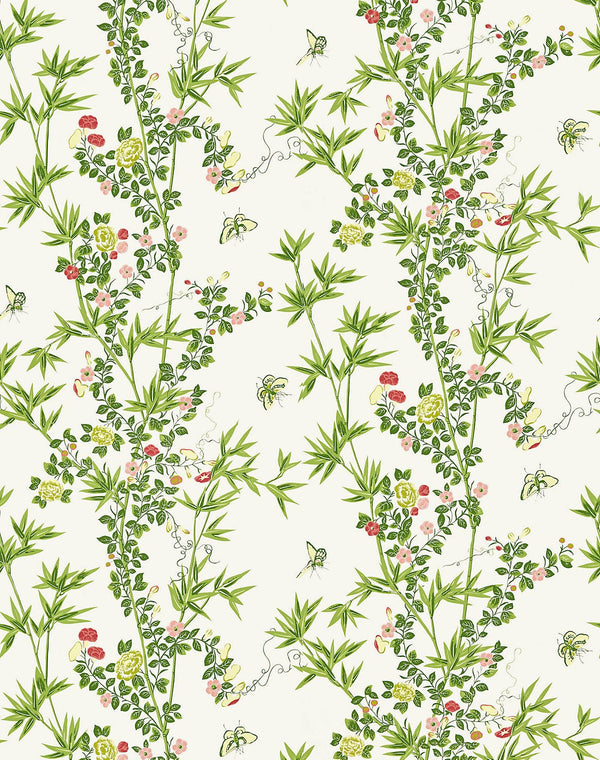 Scalamandre Jardin De Chine Wallpaper, Spring - BlueJay Avenue