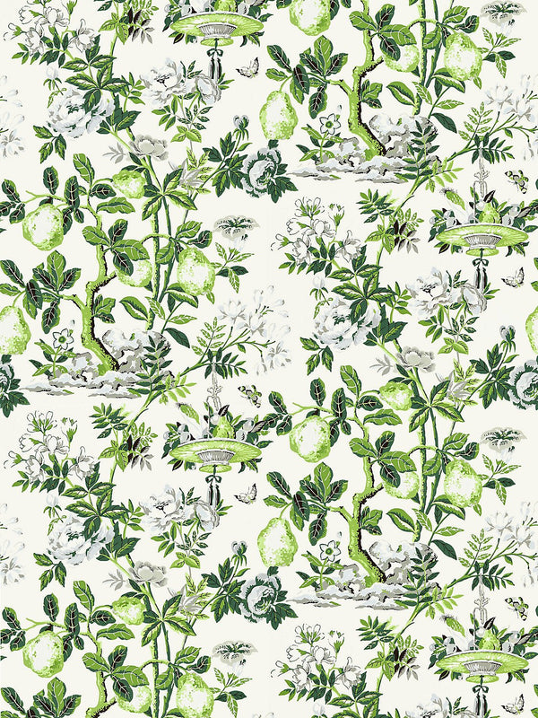 Shantung Garden Wallpaper, Verdance - BlueJay Avenue