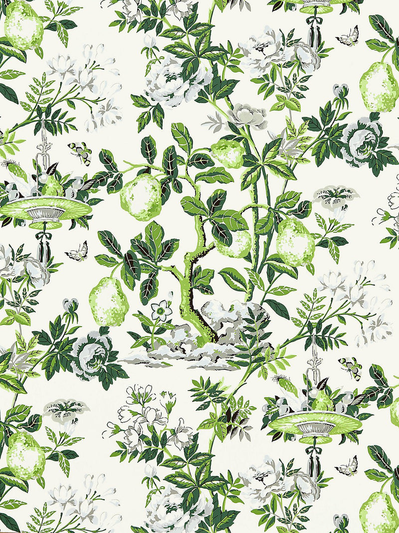 Shantung Garden Wallpaper, Verdance - BlueJay Avenue