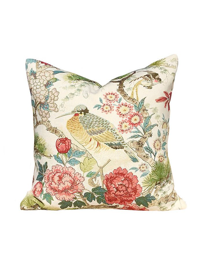 Shenyang Linen Print Pillow - BlueJay Avenue