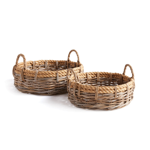 Sonoma Low Baskets, Set of 2 - BlueJay Avenue