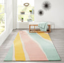 Novogratz Sorbet Pastel Hand Tufted Wool Modern Area Rug - BlueJay Avenue