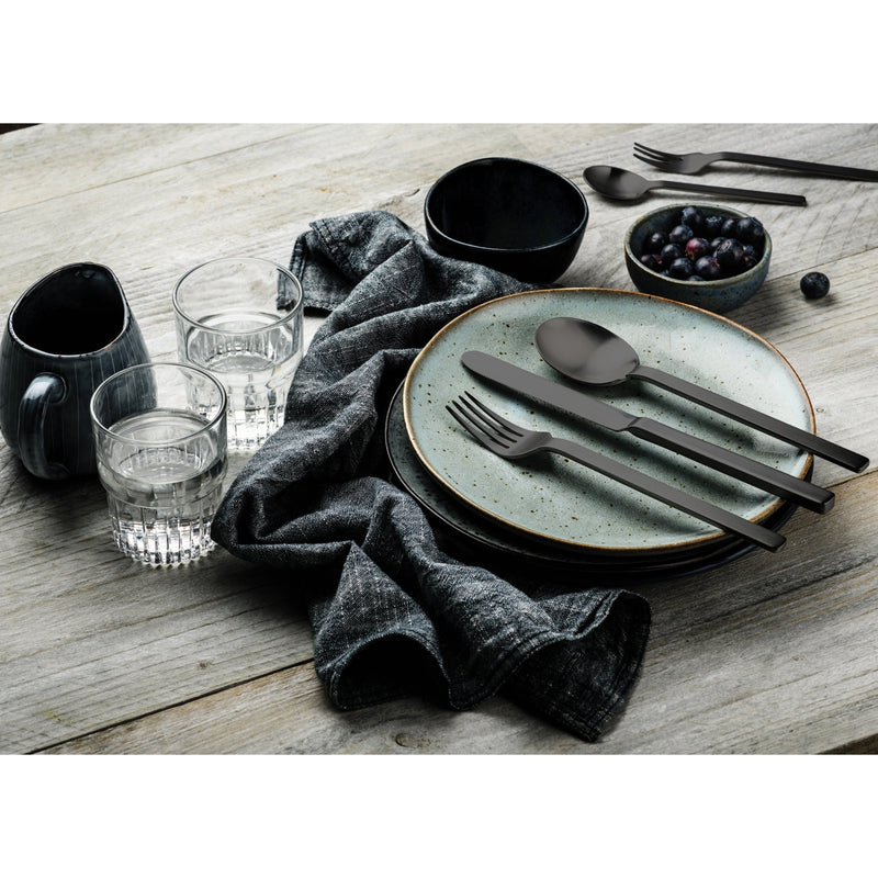 Stile Cutlery Set, Ice Oro Nero - BlueJay Avenue