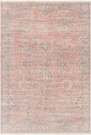 Subtle Pink Traditional Area Rug - BlueJay Avenue
