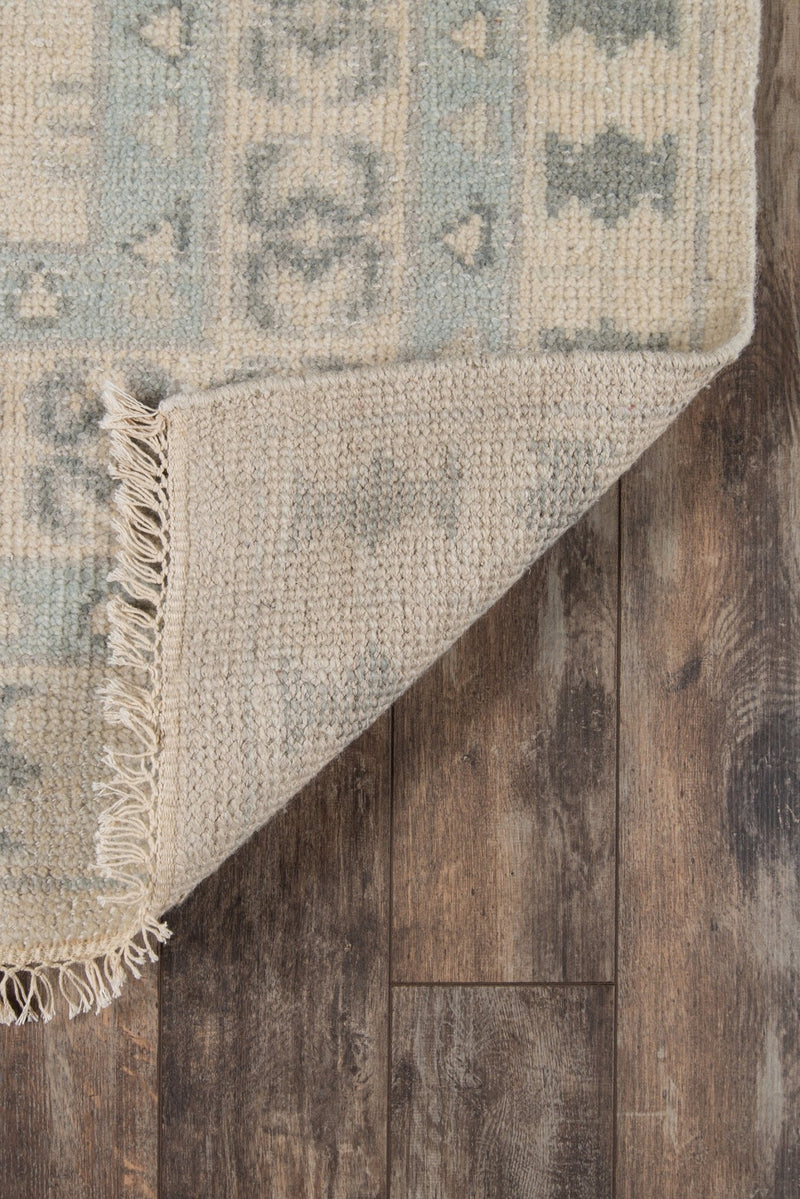 Sudbury Hand Knotted Wool Area Rug, Ivory - BlueJay Avenue