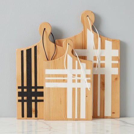 Tartan Serving Board, Set Of 3 - BlueJay Avenue