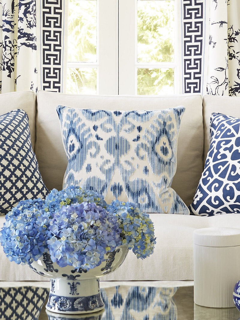 Tashkent Velvet Pillow - BlueJay Avenue