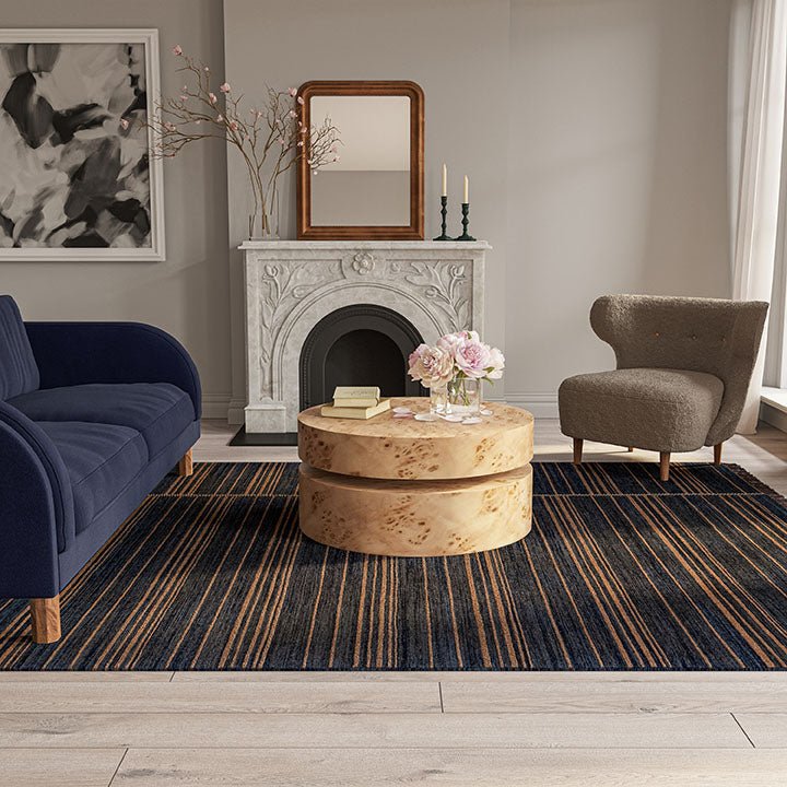 Tofola Handwoven Wool Rug - BlueJay Avenue