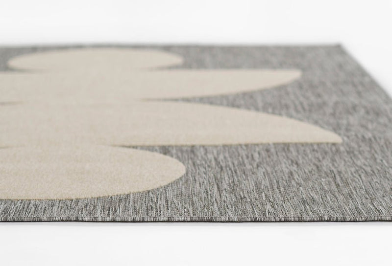 Vines Modern Grey Area Rug - BlueJay Avenue