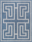Weston Outdoor Rug, Blue - BlueJay Avenue