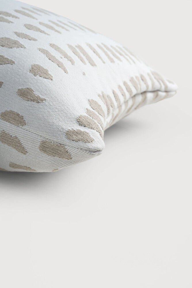 White Dots Outdoor Cushion, Set of 2 - BlueJay Avenue