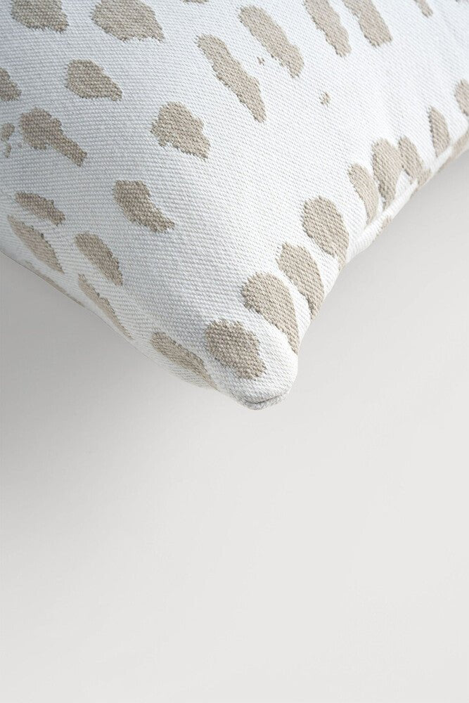 White Dots Outdoor Cushion, Set of 2 - BlueJay Avenue