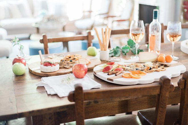 White Mod Pumpkin Charcuterie Board - BlueJay Avenue