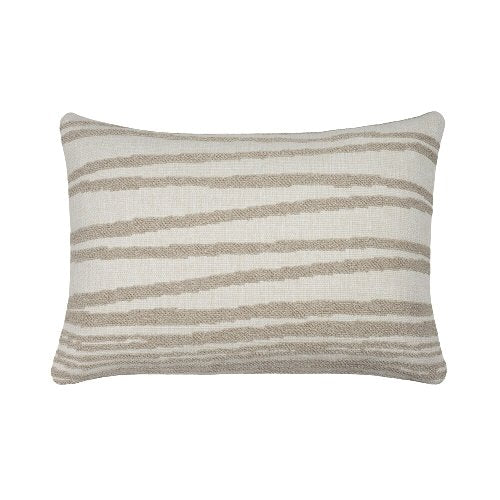 White Stripes Outdoor Throw Pillow, Set Of 2 - BlueJay Avenue