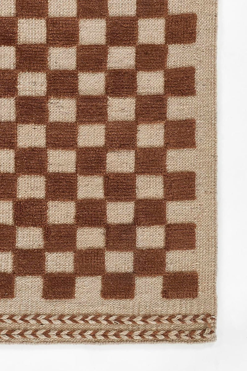 Willow Hand Woven Area Rug, Brown - BlueJay Avenue