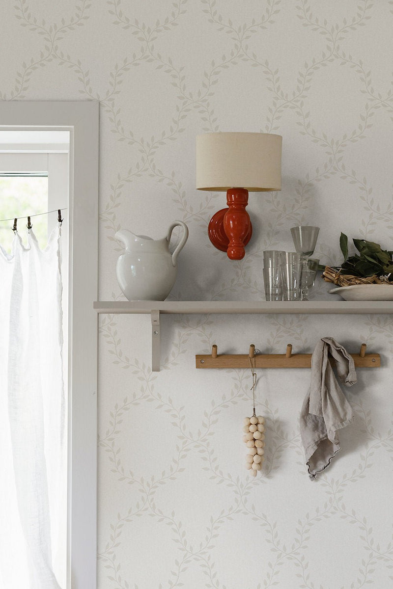 Wilma Wall Covering, Eggshell - BlueJay Avenue