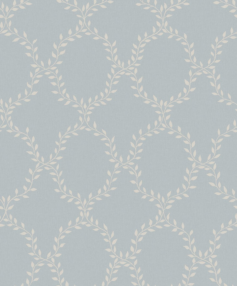 Wilma Wall Covering, Misty Blue - BlueJay Avenue