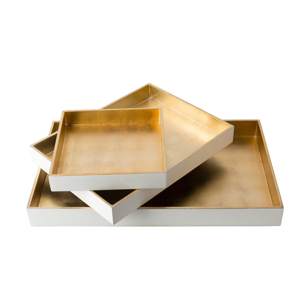Wooden Serving Tray, Set of 3 - BlueJay Avenue