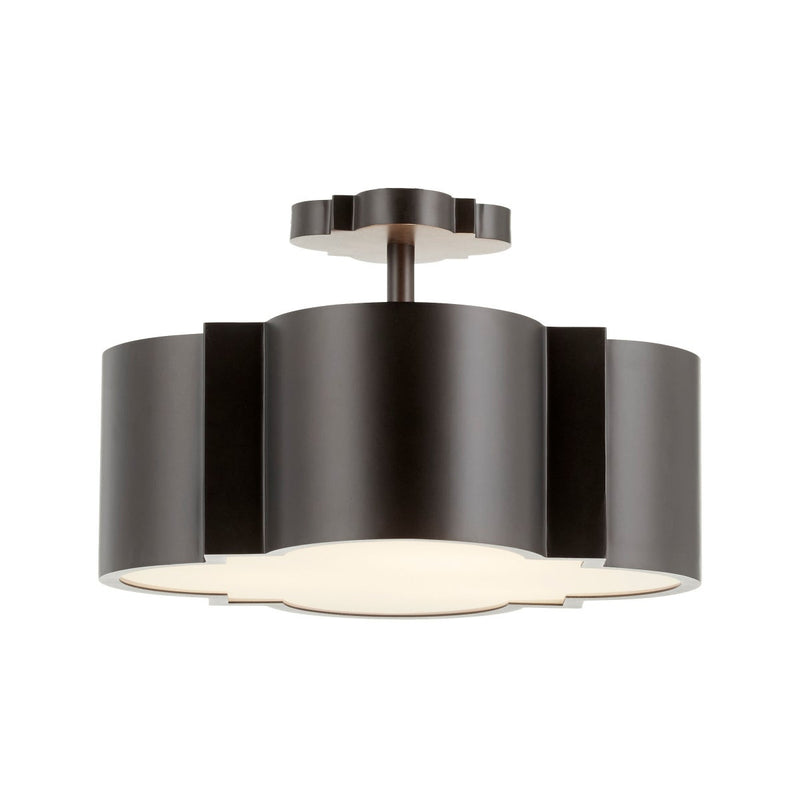 Wyatt Ceiling Light, Noir - BlueJay Avenue