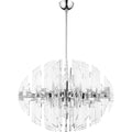 ZION 8LT Oval Chandelier, 30" - BlueJay Avenue